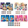 New 12Pcs Set Anime  Princess Snow White Rapunzel Jasmine Figures Candy Paper Gift Bag Cartoon Handbag Girls Birthday Gift