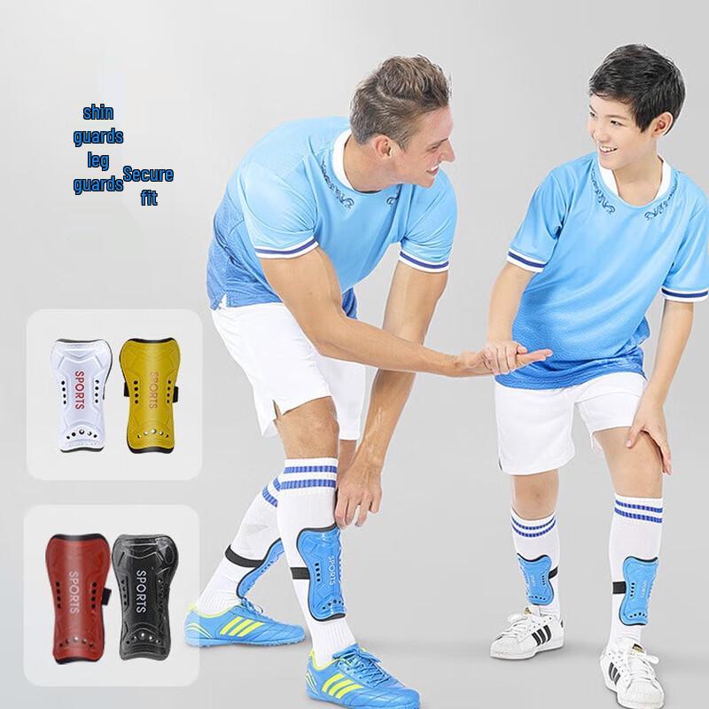 Longchan Youth Football Shin Guards with Calf Sleeves