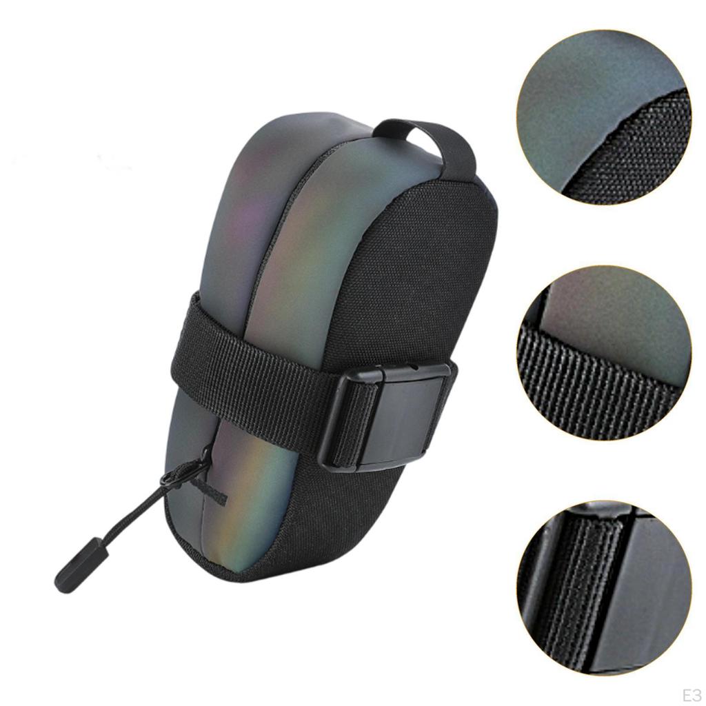 Bag Cycling Seat Pack Under Mountain Bikes Strap-on Large Capacity Attachment Travel Bike