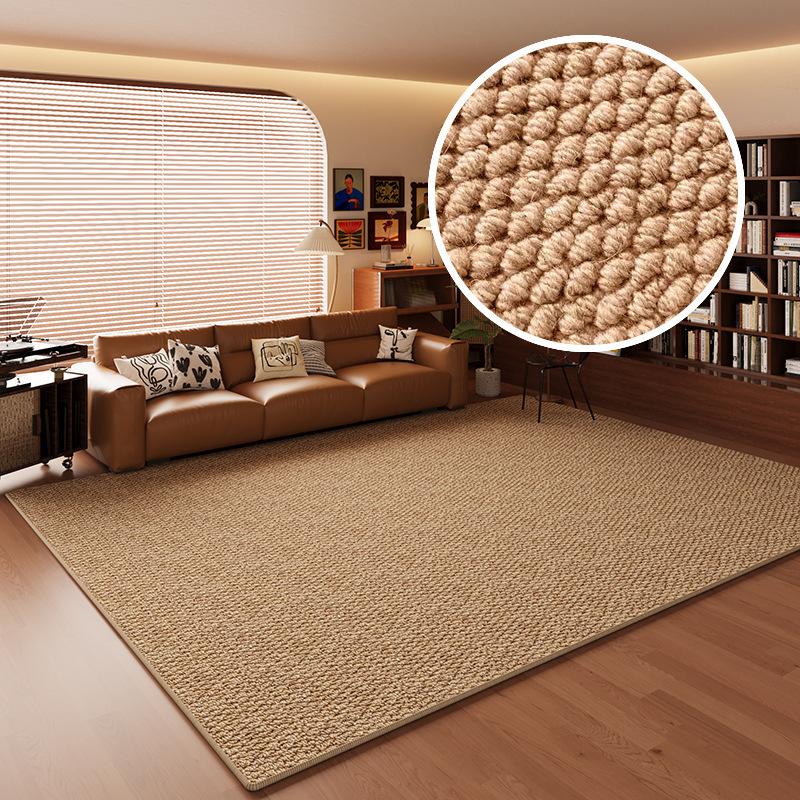 Imitation Sisal Living Room Carpet Entry Door Dirt-Resistant Easy To Take Care Of Pineapple Ring Floor Mat Porch Non-Slip And Wear-Resistant Foot Mat