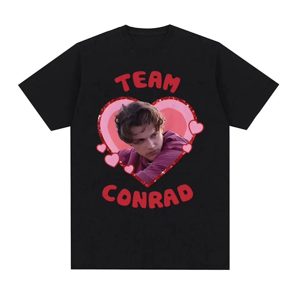 Fashion Team Conrad Cousins Beach Vintage Graphic T-Shirt Clothing Fashion Graphic T-shirt Men's and Women's Casual Loose Tops