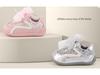 Baby Girl Princess Bow Shoes: Soft Sole Non-Slip Toddler Sneakers for Spring