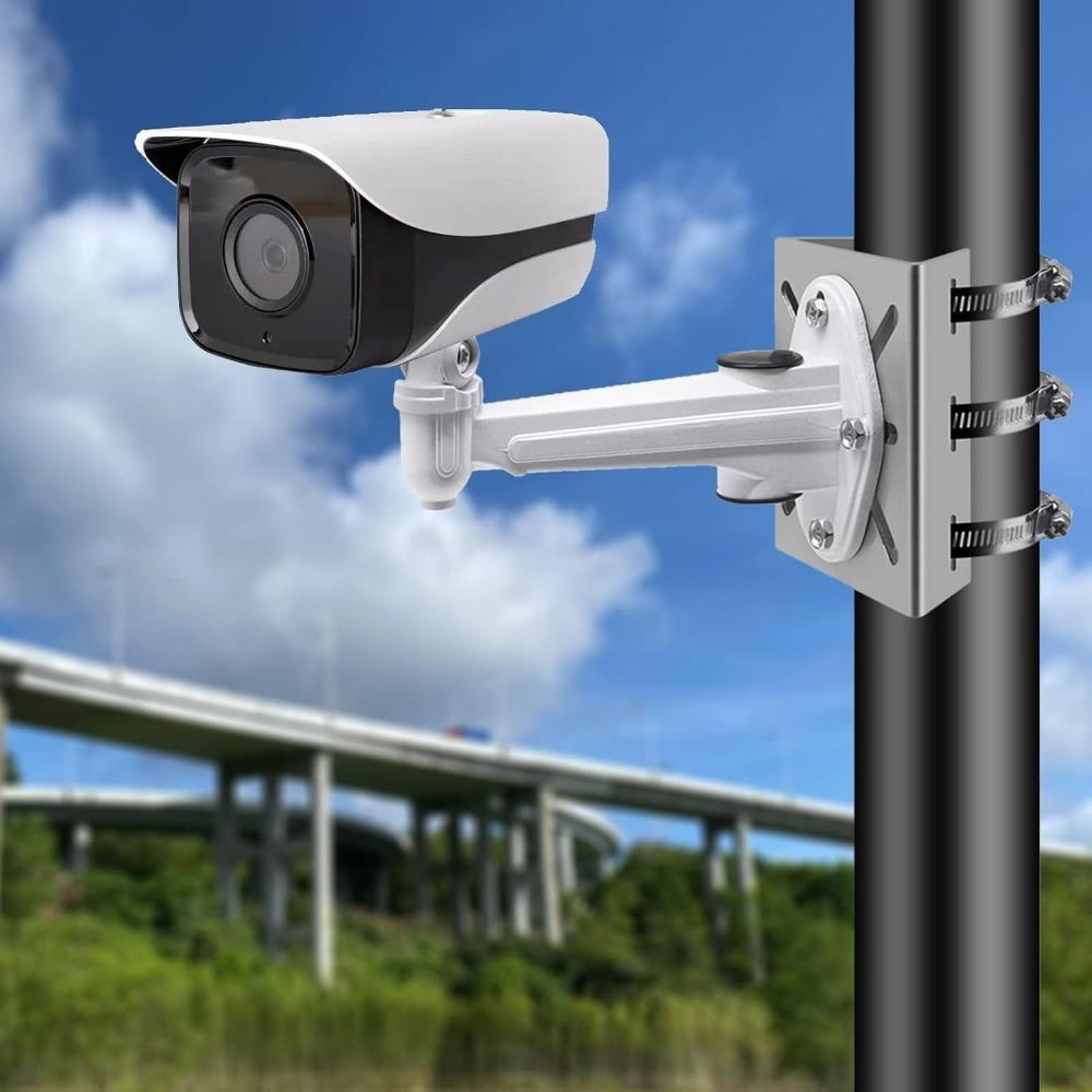 Stainless Steel Camera Mount Brackets Flexible Positioning Camera Mounting Set  Outdoor Use