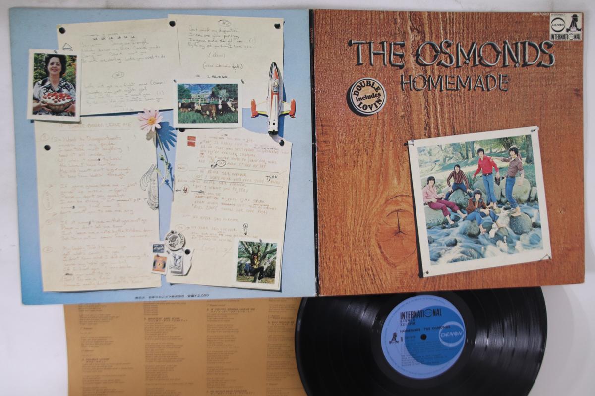 

LP Record OSMONDS - Homemade CD7020 DENON 1971 Japan Pop Used