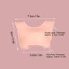 4 Pairs SEBS Arch Support Orthopedic Pads for Women Men Foot Varus Vaus O-Type Leg Correction(White )