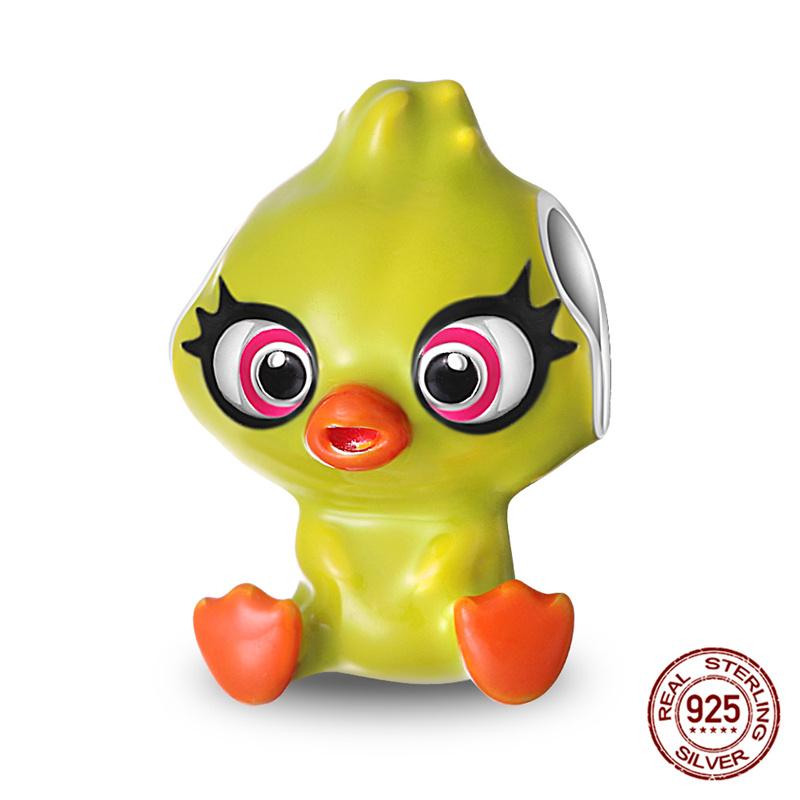 Marvel Disney Snow White Tree Elf Mickey 925 Silver Charms for DIY Jewelry Making Women Gift Bracelet