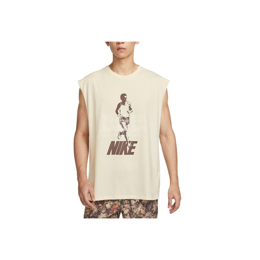 New Nike Tank Tops Men's Beige IH4572-113