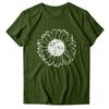 Women Casual Printing Short Sleeves  Loose T-Shirt Blouse Tops