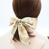 Hair Tie Ink Painting Silk Scarf Long Ancient Hair Band Ancient Style Long Silk Scarf  Headband