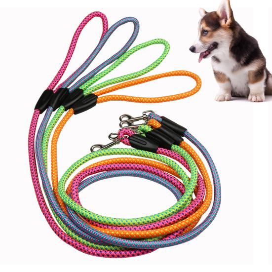 Yousheng Pet Traction Leash Comfortable Grip Anti-pull Nylon Dog Training Leash for Small Dogs