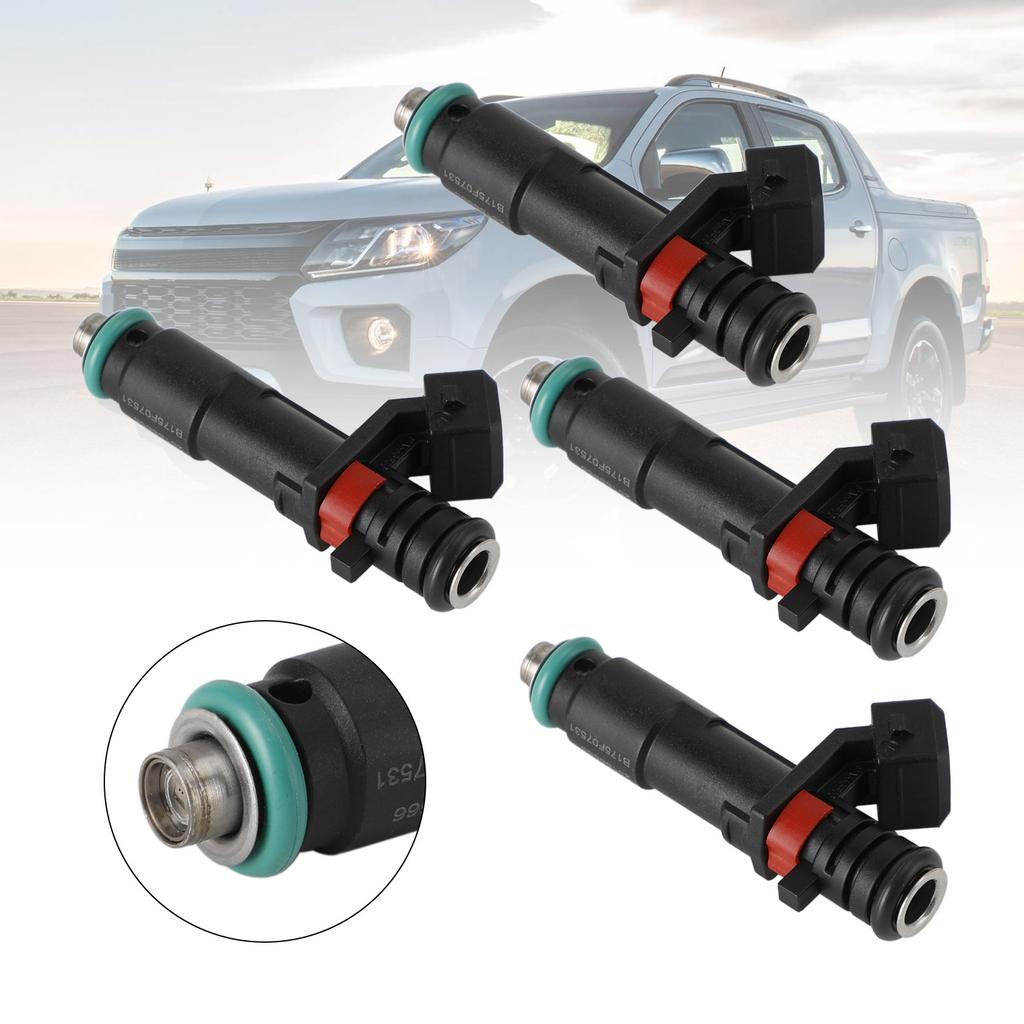 4PCS Fuel Injectors 96800843 Fit for Chevrolet Spark 2011-2015 1.2L L4 INJ675