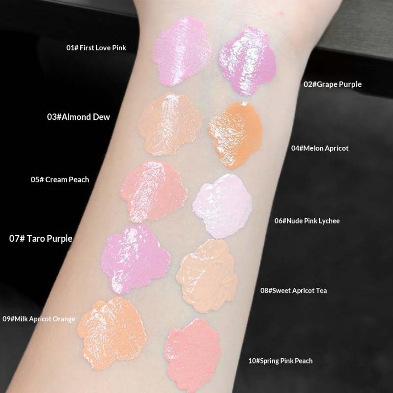 Cappuvini Matte Liquid Blush Velvet Blusher Orange Peach Face Pigment Lasting Beauty Natural Cheek Tint Cream Blush Makeup