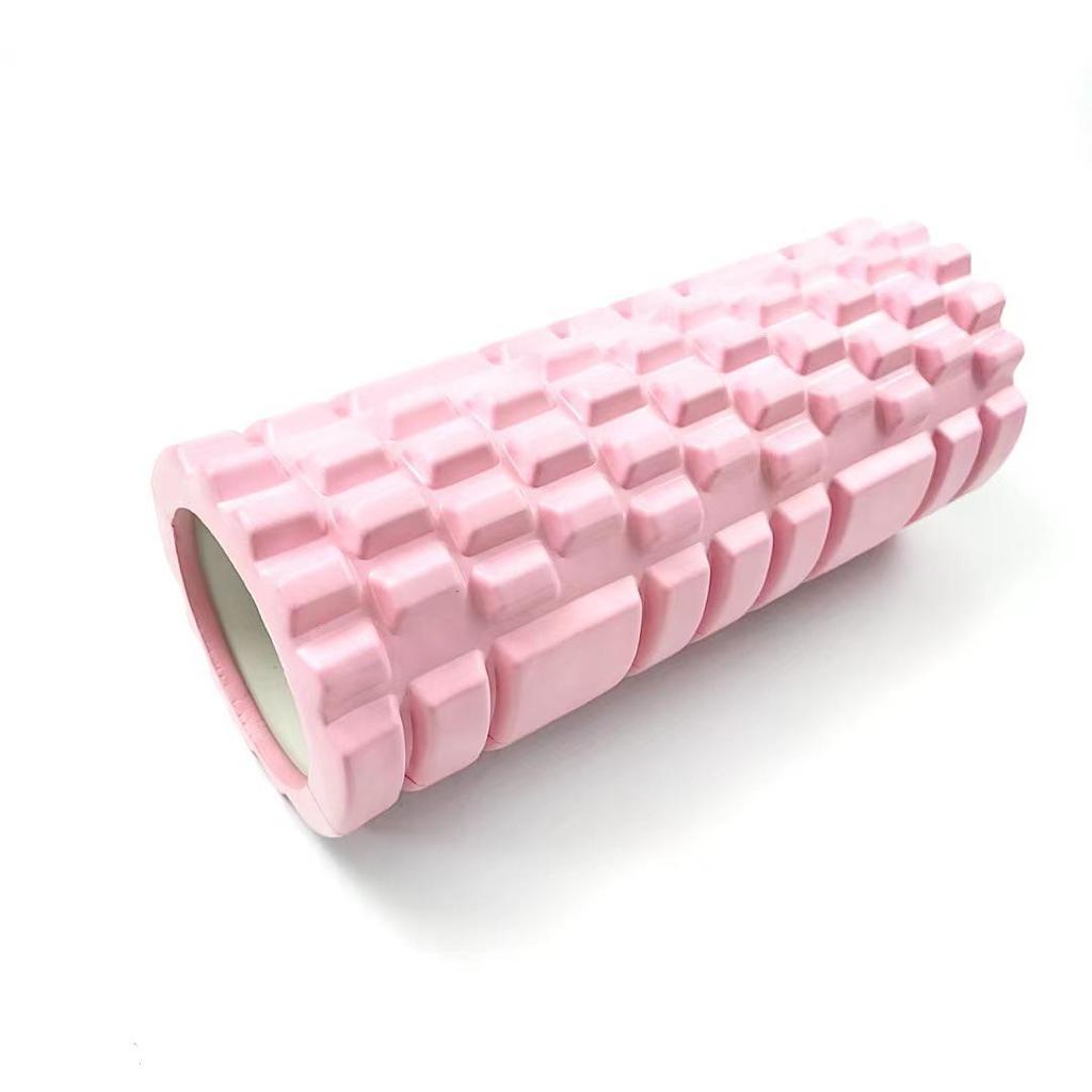 33CM Hollow EVA Foam Roller - Muscle Relaxation, Yoga, Leg Massage, Pilates Wolf Tooth Design