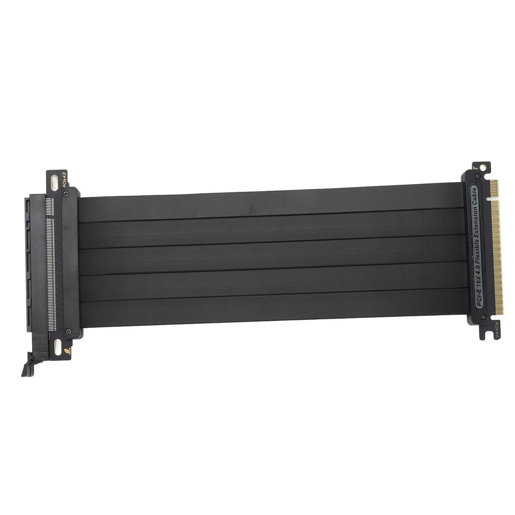 PCIe 4.0 X16 GPU Riser Cable 16X Flexible Cable High Speed Extension Port Adapter 180 Degree EMI