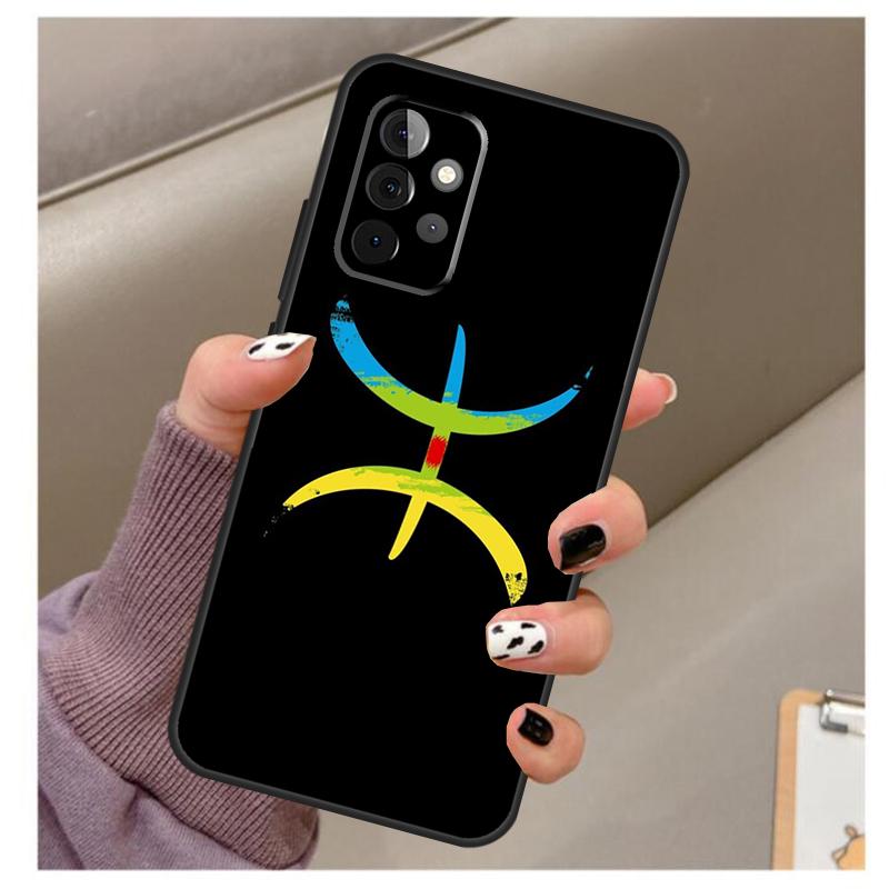 Amazigh Berber Flag Case For Samsung Galaxy A35 A55 A15 A32 A12 A22 A52 A06 A54 A34 A14 A56 A36 A26 A16 A13 A53
