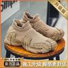 Ultra-light summer and autumn breathable mesh shoes niche design socks mouth shoes sports and leisure trendy shoes