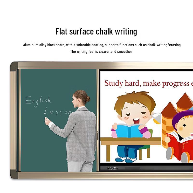 Luobaoyi Smart Interactive Teaching System with Pull-Push Blackboard (CN version)