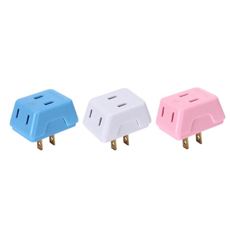 Mehrere Länder Reiseadapter mit 3 AC-Steckdosen Stromstecker-Erweiterung für Homeoffice und internationale Reisen