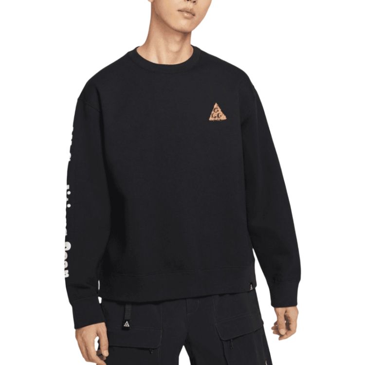 

New Nike ACG Sweatshirts Men s Black HV1120-010 XL