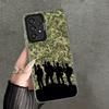 Camouflage Military Pattern Soft Phone Case for Samsung A17 A16 A15 A14 A13 A57 A56 A55 A54 A53 A37 A36 A35 A34 A33 A26 A25 A24