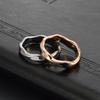 Titanium Steel Mobius Ring Couple Matching Jewelry Elegant Index Finger Ring for Men Women
