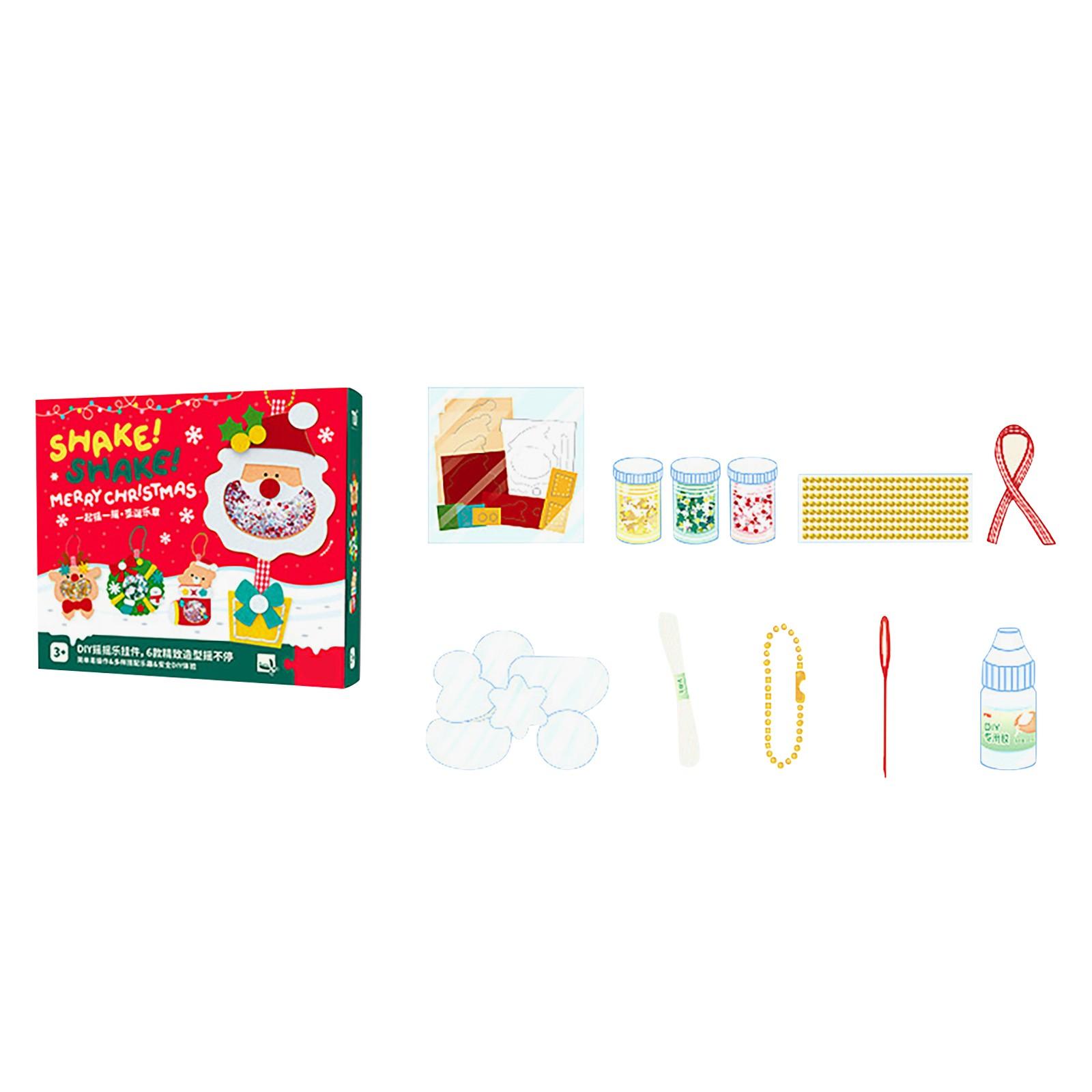 

Радостный рождественский набор для самостоятельного изготовления креативных подарков ручной работы 15 мл клея One Size