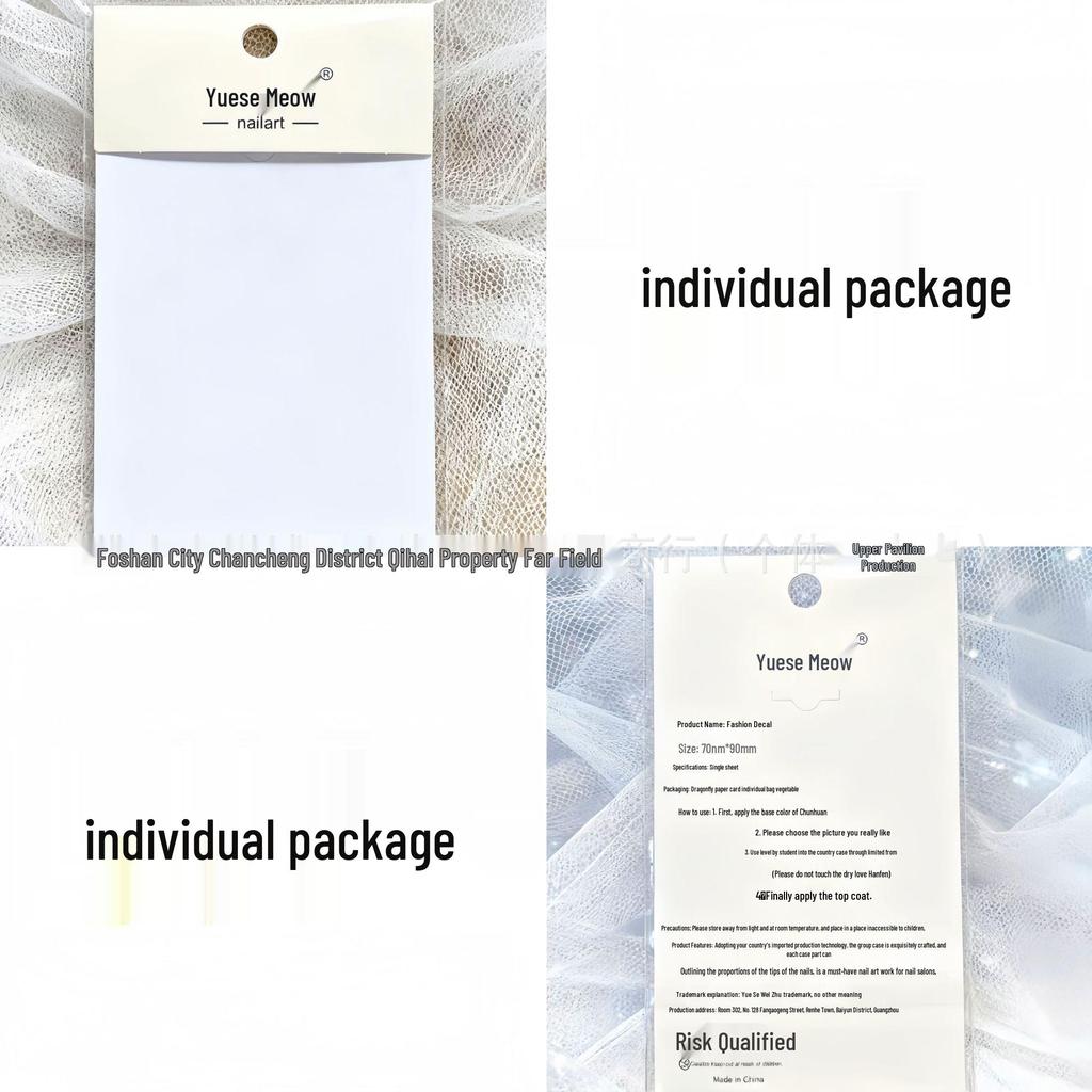 Bestseller 3D Chocolate Dessert Nail Art Stickers - Waterproof DIY Embossed Decals.