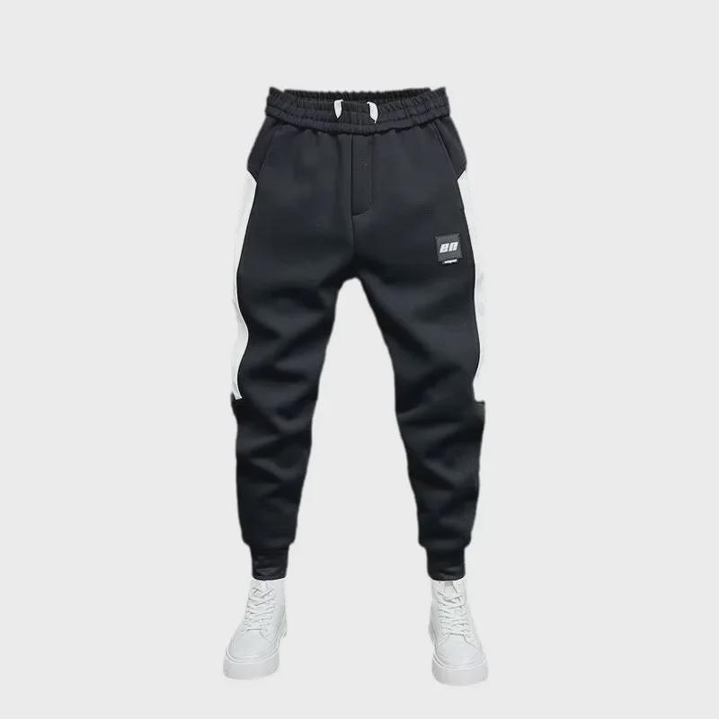 2024 Herbst Herren Casual Harem Jogginghose: Lockere Passform mit Bündchen am Saum für einen trendigen, schönen Look