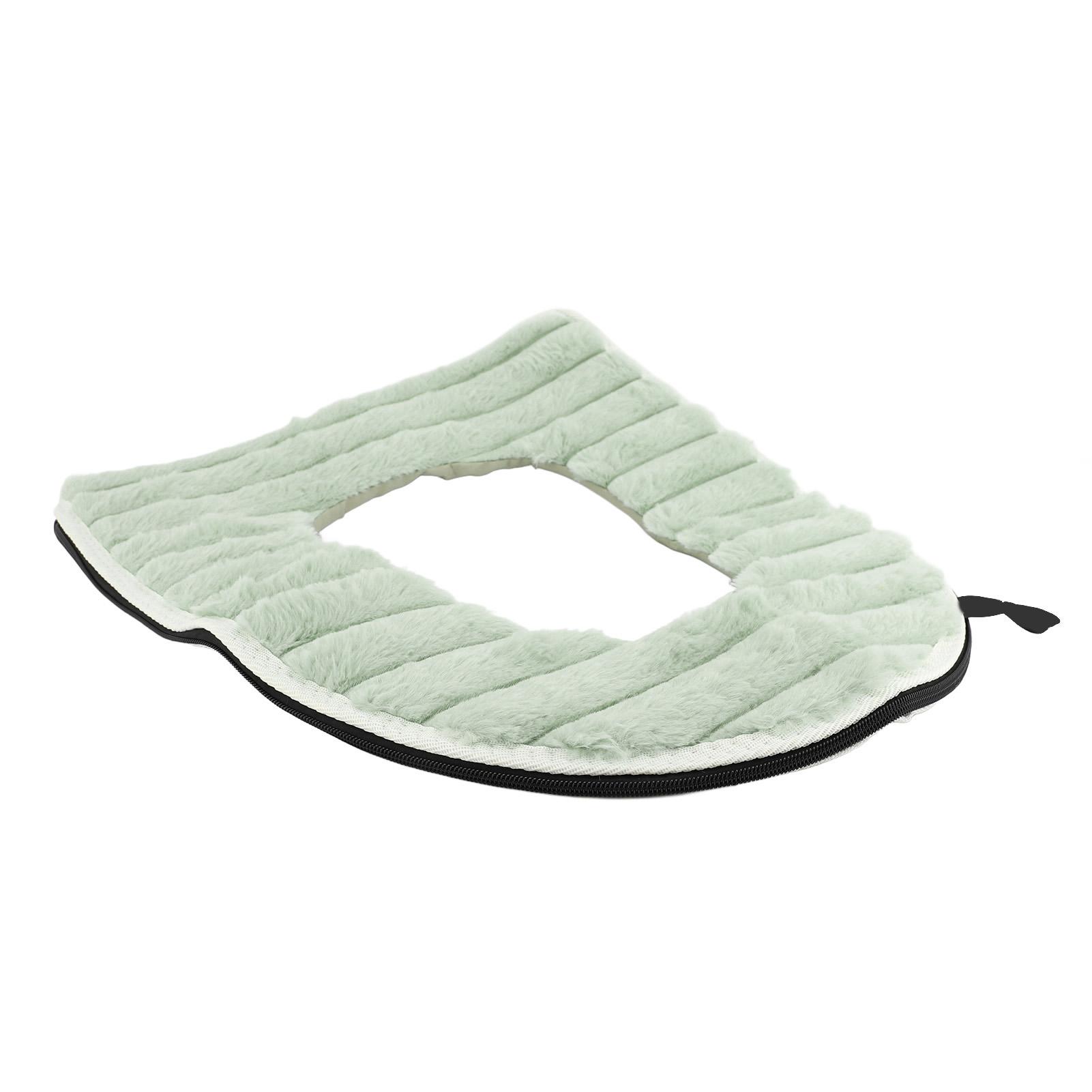 Toilet Verwarmd Stoelovertrek USB-Powered Stoelkussen Verwarmer Wasbaar Stofkussen voor Thuisbadkamer 43x37cm
