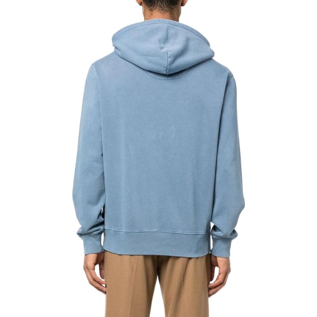 Polo Ralph Lauren FW22 Solid Color Hooded Pullover Long Sleeve Sweatshirt Men Sweatshirt Blue 710877093-006