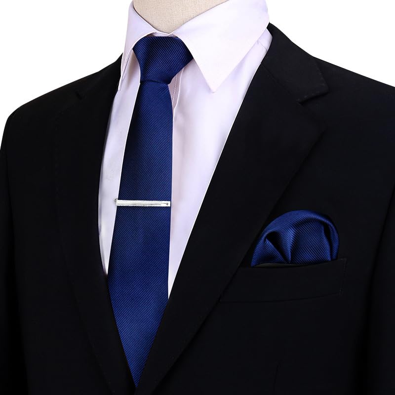 [KYULM7] Men's Tie, Approx. 8cm Wide, Stylish, Popular, Simple, Washable, Suitable for Spring, Summer, Autumn, and Winter, Breathable, for Commuting,