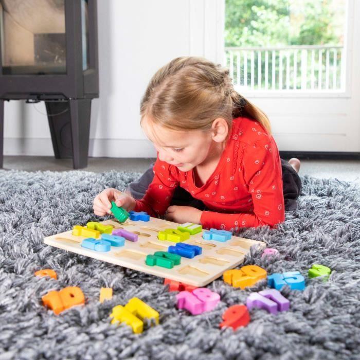 New Classic Toys puzzle de forme Getallen junior wood 25-piece
