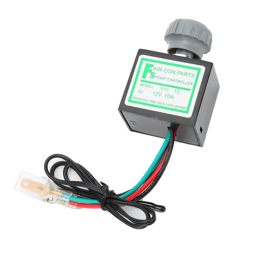 10A Auto Klimaanlage Elektronischer Thermostatschalter Temperaturregelung Auto Zubehör 12V