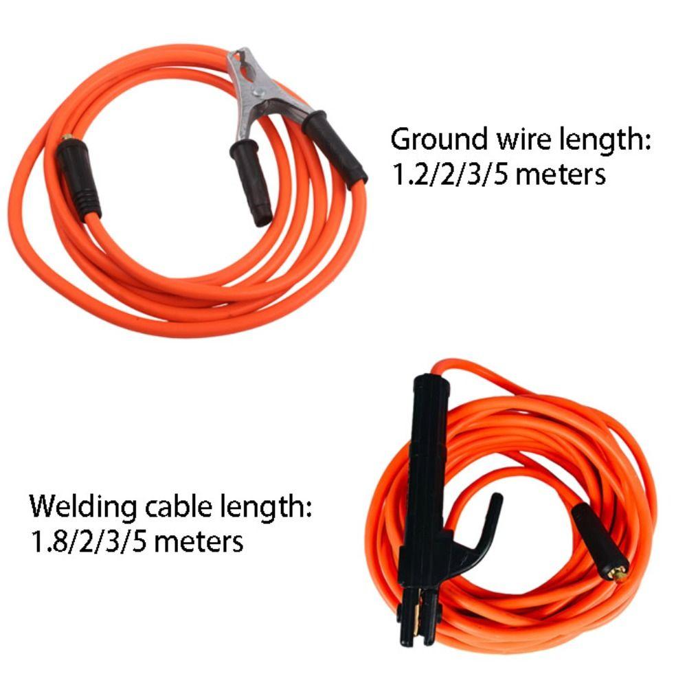 Metal Plastic Ground Wire Heavy Duty Electrode Holder Tool Welding Wire Cable MMA Welding
