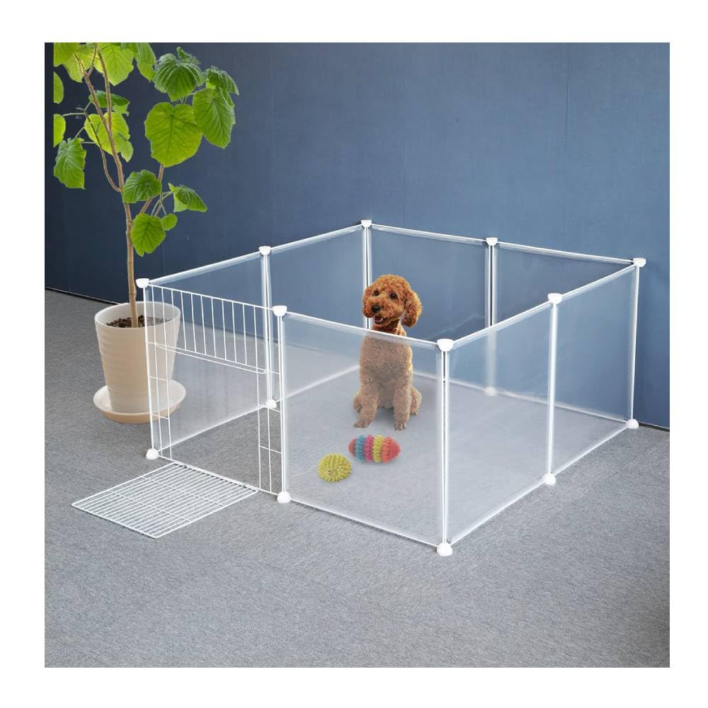 

seathestars Pet Pet 50 x 50 Just Escape Pet Small Joint Type x 8 панелей Забор, Круг, см, В помещении/на открытом воздухе, Место, Панель, Разделитель, Предотвращение,