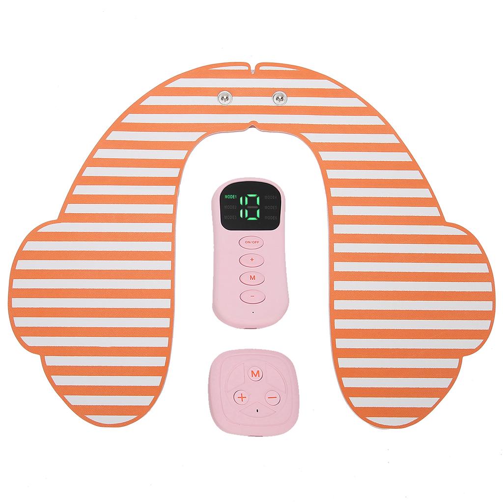 Electric Hip Trainer Remote Butt Muscle Stimulator Rechargeable Lifting Buttock TonerOrange Stripe