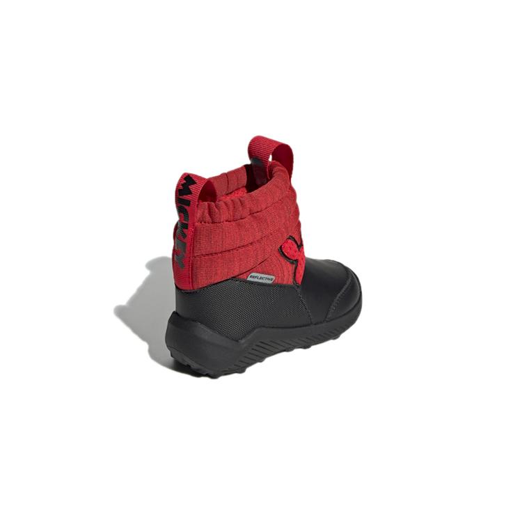 Disney X Adidas Disney Collaboration Snow Mickey I Thermal High Top Toddler Shoes Black Red Infant And Toddler G27540