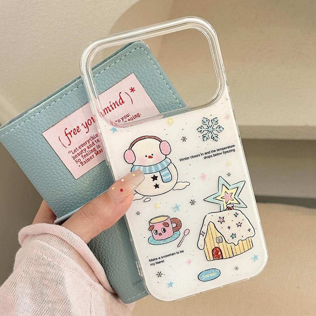 Creative Snowman Phone Case for iPhone 11
