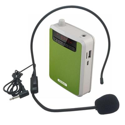 Rolton K300 Portable Voice Amplifier With Belt Clip Headset Microphone Radio Support Fm Tf Mp3 Speaker