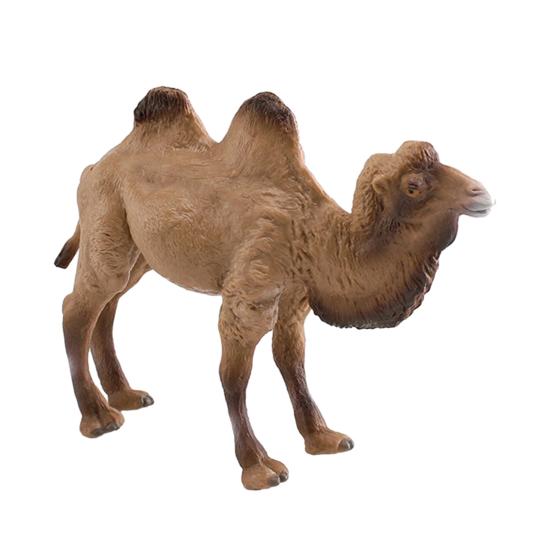 Simulation Camel Model Standing Kneeling Single Two Humped Camel Figurine Miniature Desert Animal Educational Toy Collectible Decoration