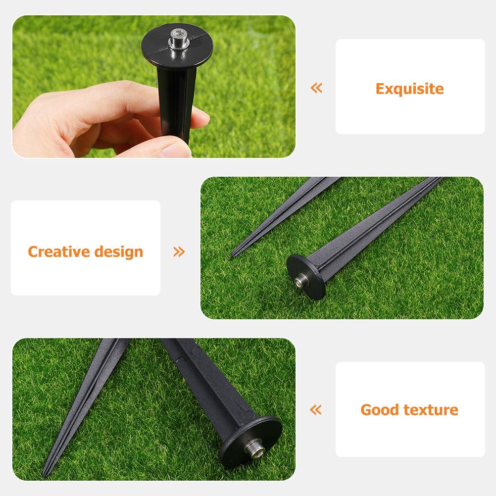 6Pcs Light Stake Stakes Lights Ground Spike Solar Garden Spikes Landscape Lamp Replacement Led Yard Flood Lamps Lighting Pathway