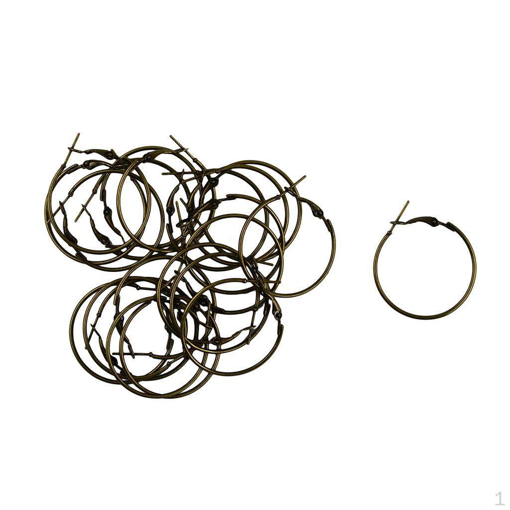 20 Lever Back Hoop Earrings Finding Earring for Making