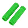 1Pair Bike Handle Grips Bicycle Handlebar Riding Covers Soft Rubber for Mountain Road BikeGreen