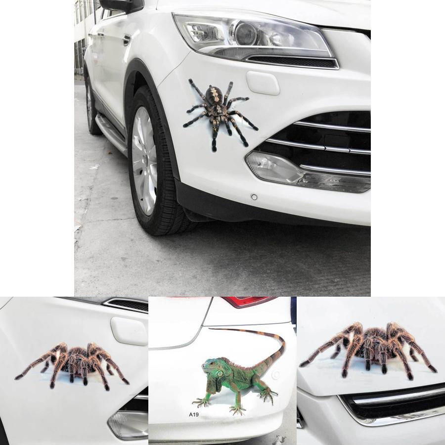 Hochwertige 3D Autoaufkleber mit coolen Spinnenmotiven für eine einzigartige Dekoration