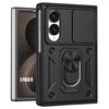 Fodral för Samsung Galaxy Z Fold 8, Stötsäkert Hårt Bumper med Stöd och Kameralinskydd - Svart