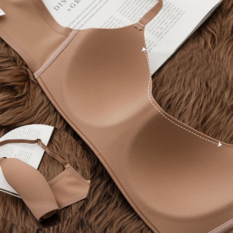 Seamless Bras Women Tube Top Underwear Small Chest Bras Women's Upper Support Bra Non-Wire Female Sexy Lingerie Solid Intimates