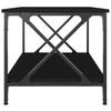  Coffee Table, Black, 80x50x45 Cm
