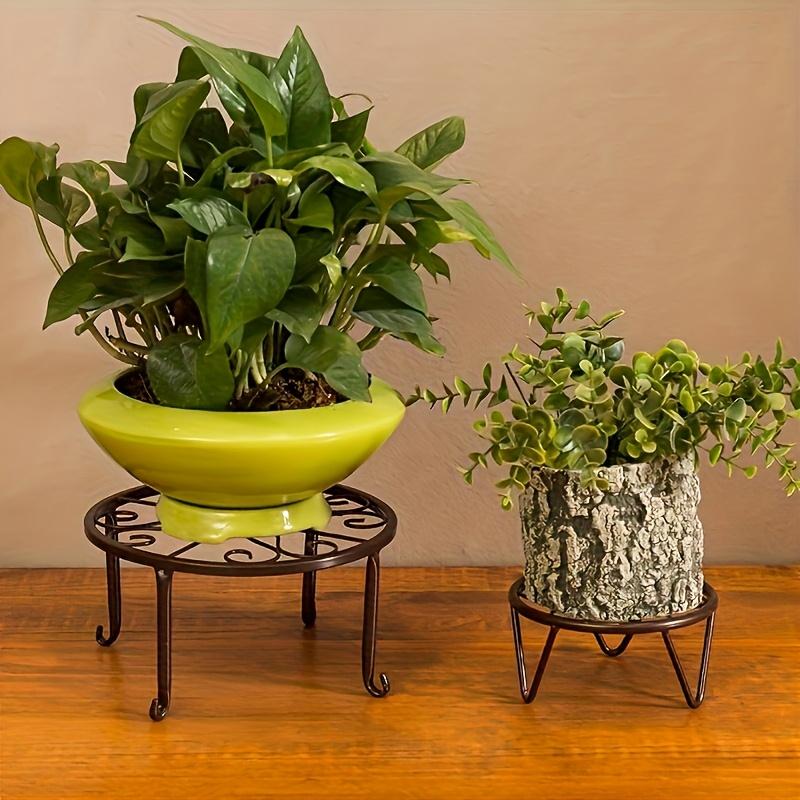 Heavy-Duty Rust-Resistant Metal Plant Stand - Suitable for All Seasons, Perfect for Indoor/Outdoor Garden Pots and Plants
