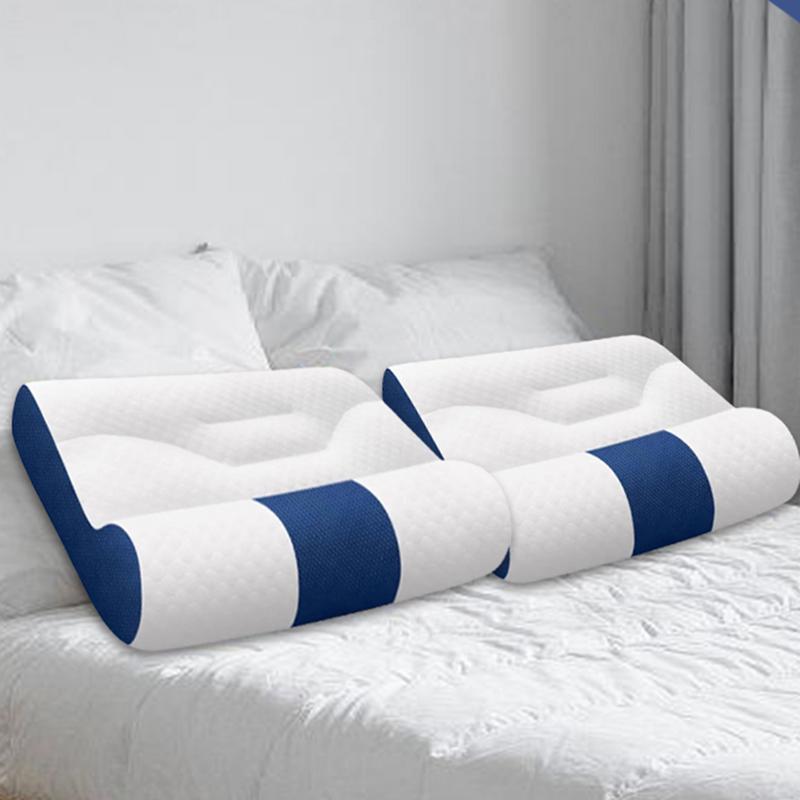 Cervical Neck Pillow Ergonomic Contoured Support Pillows Breathable Height Adjustable Orthopedic Neck Pillow For Sleeping