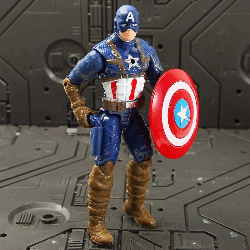 Cm Children Toys Marvel Anime Figures Spiderman Hulk Action Figure Iron Man Cartoon Kids Toy Christmas Gift Glow Doll Hobbies 17 Poseable 2